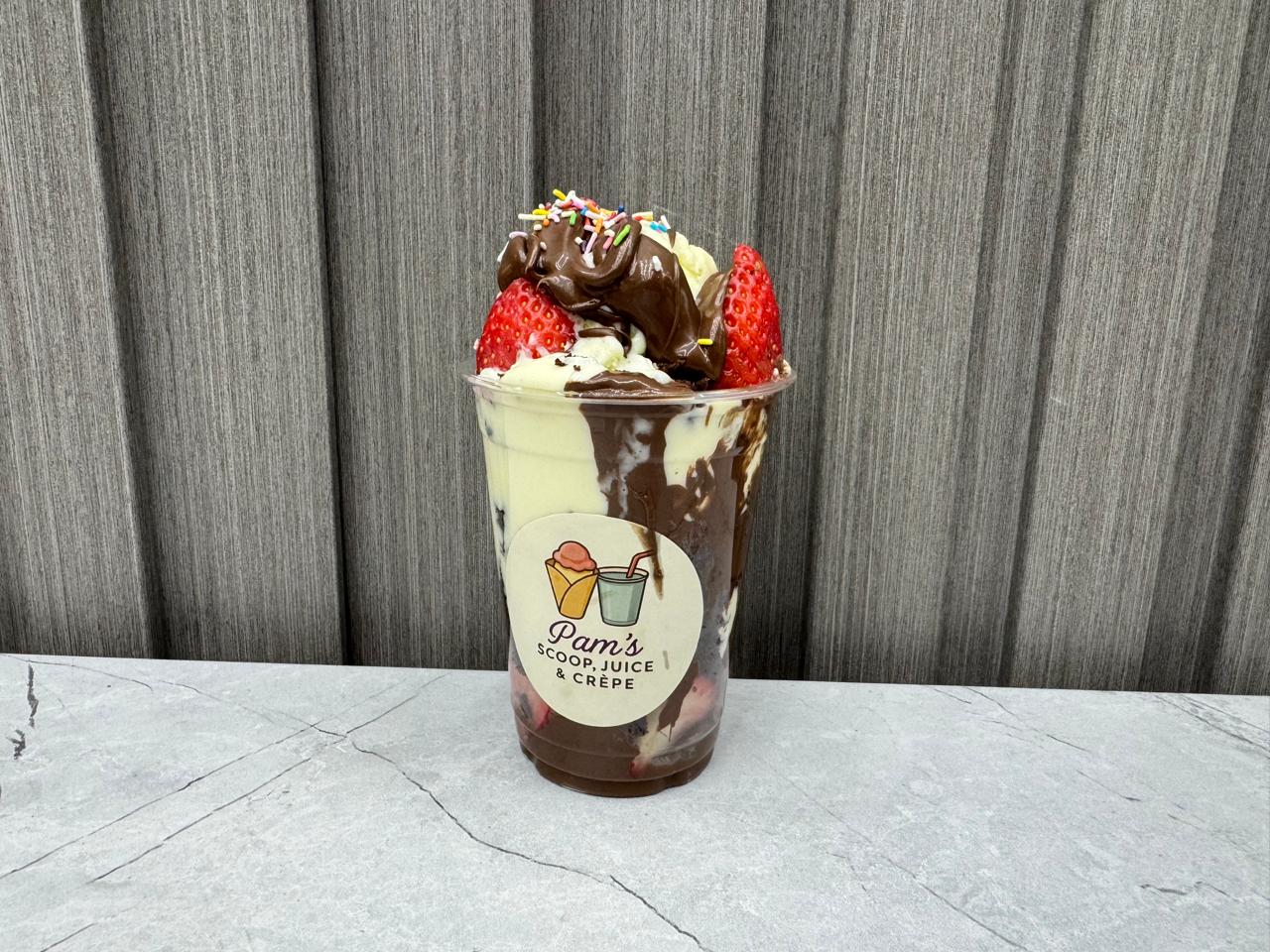 Brownie Iced Cup 